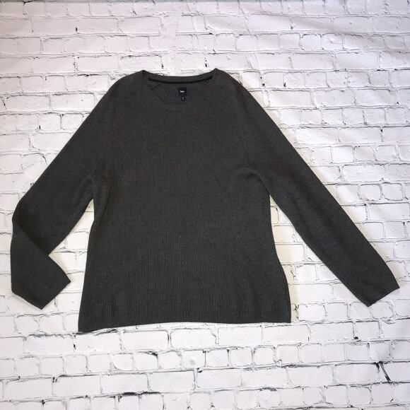 Gray GAP Ribbed Sweater - Picture 5 of 6